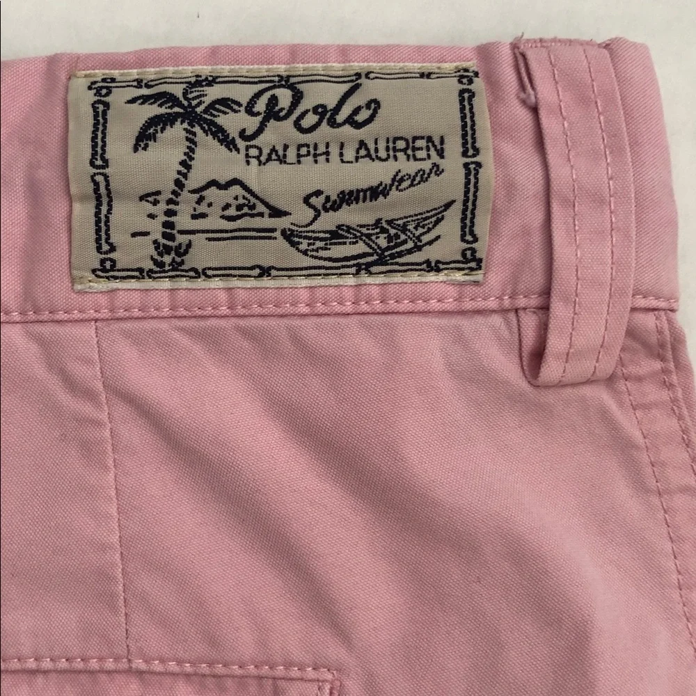Polo Ralph Lauren Swimwear Men’s Pink Beachwear Shorts size 34